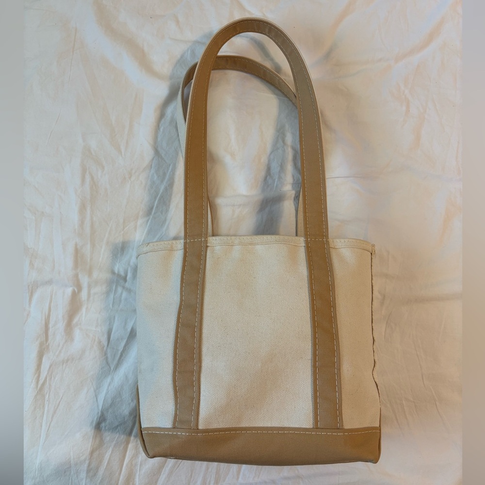 LL bean Boat and tote small long handle